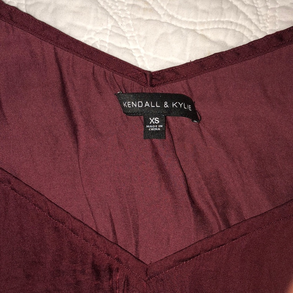 Silk cami with thin straps